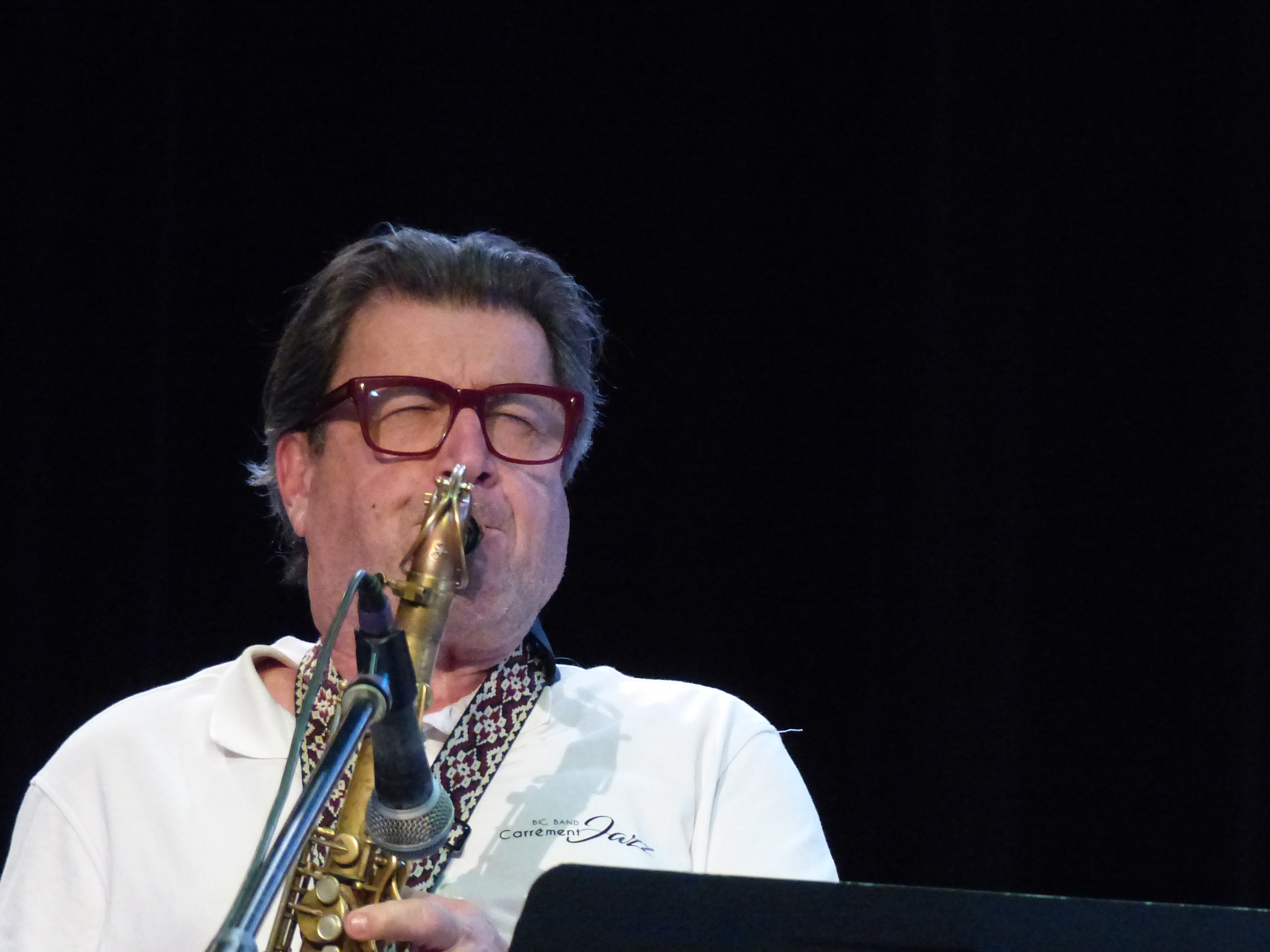 Saxophoniste de Carrément Jazz